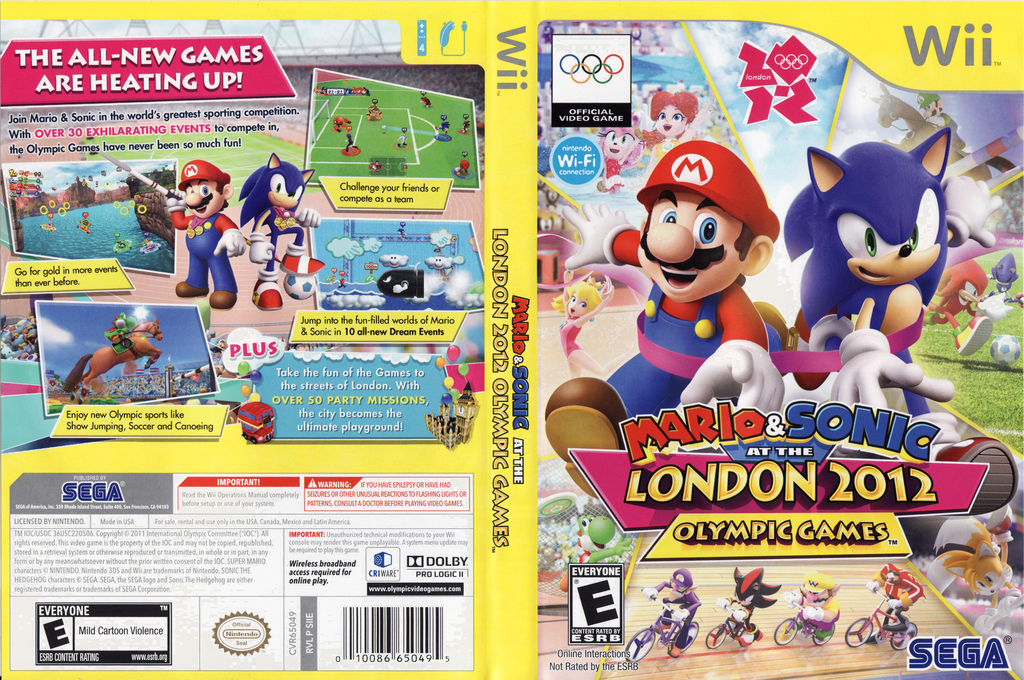 mario sonic olympic games wii